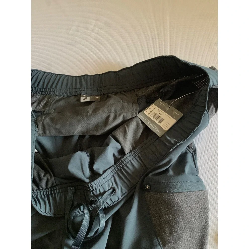 Eddie Bauer Mens Resonance Training Pants Storm Gray XXL Joggers 081-0024
